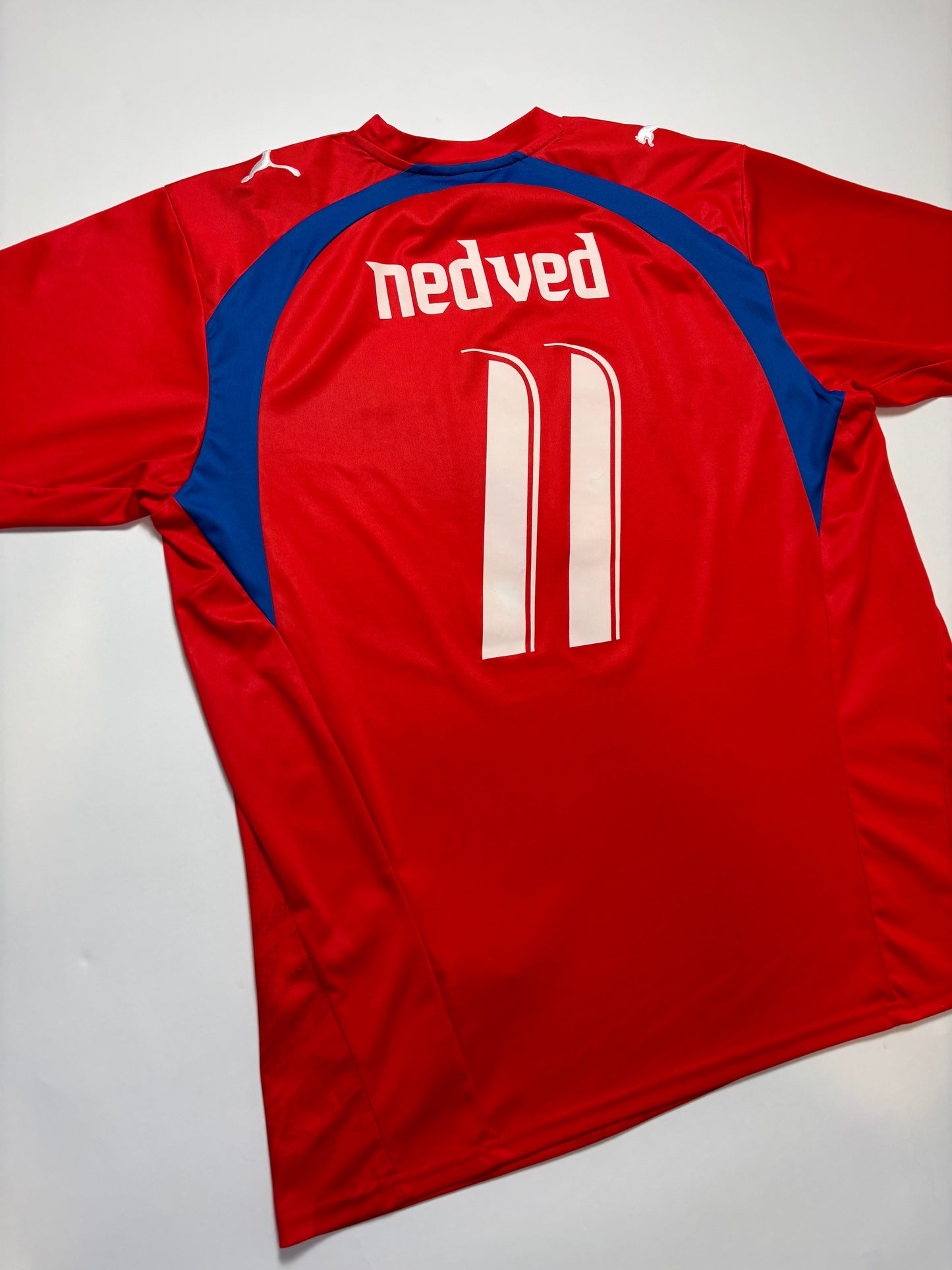 Czech Republic Home Shirt 2006/08 (L) Nedved 11