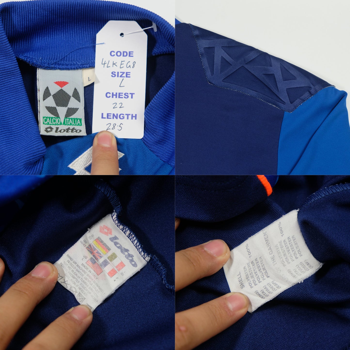 1990s Lotto Goalkeeper Template Shirt (L)