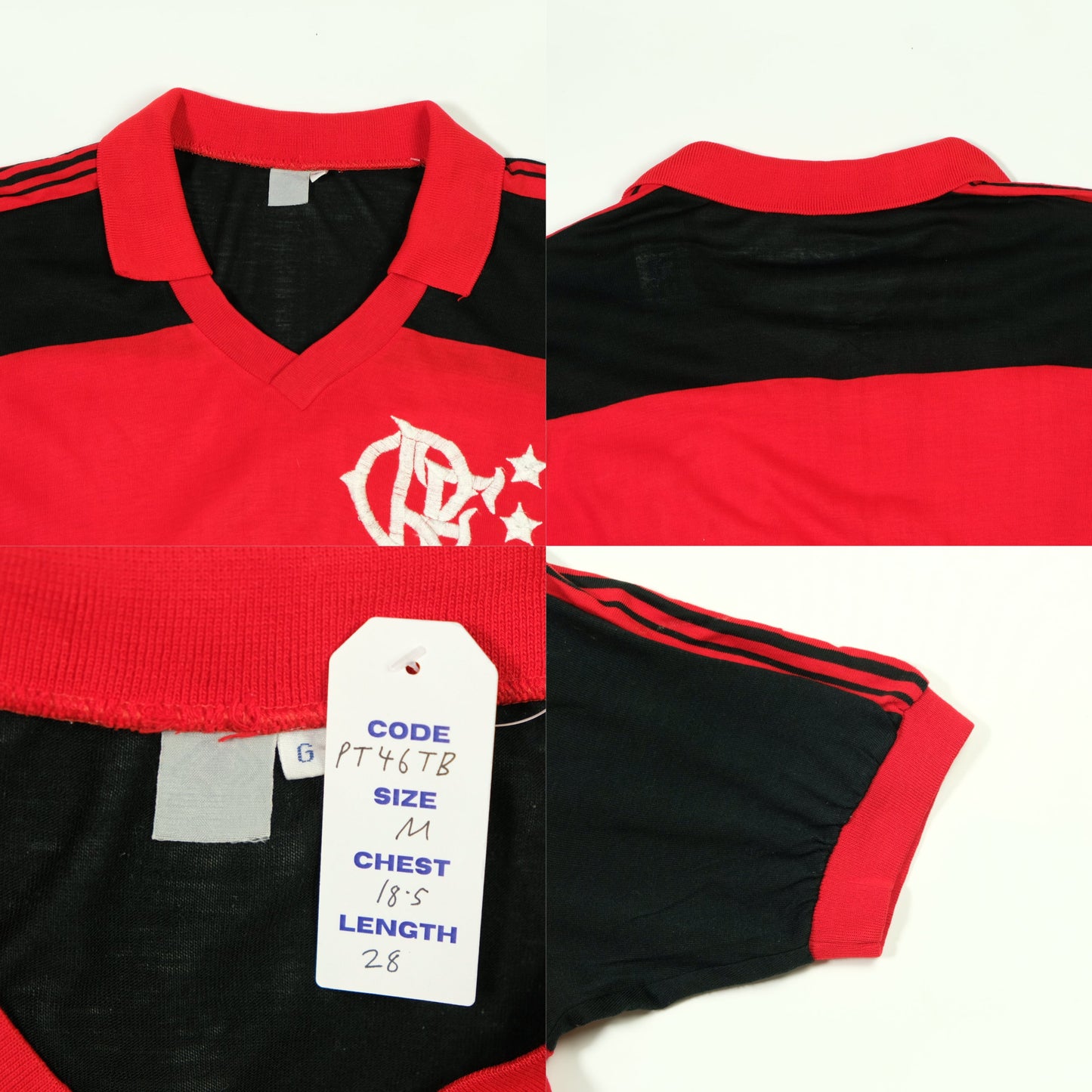1980/81 Flamengo (Brazil) Home Shirt Campea (M)