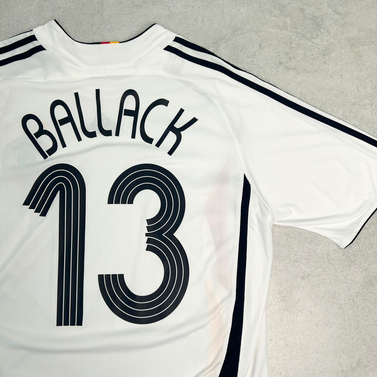 2006 Germany Home Shirt Adidas Ballack (L)