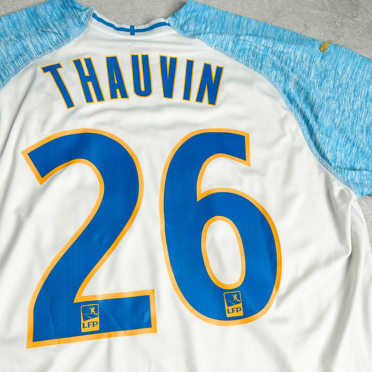 2018/19 Olympique Marseille Home Shirt Puma Thauvin (L/XL)
