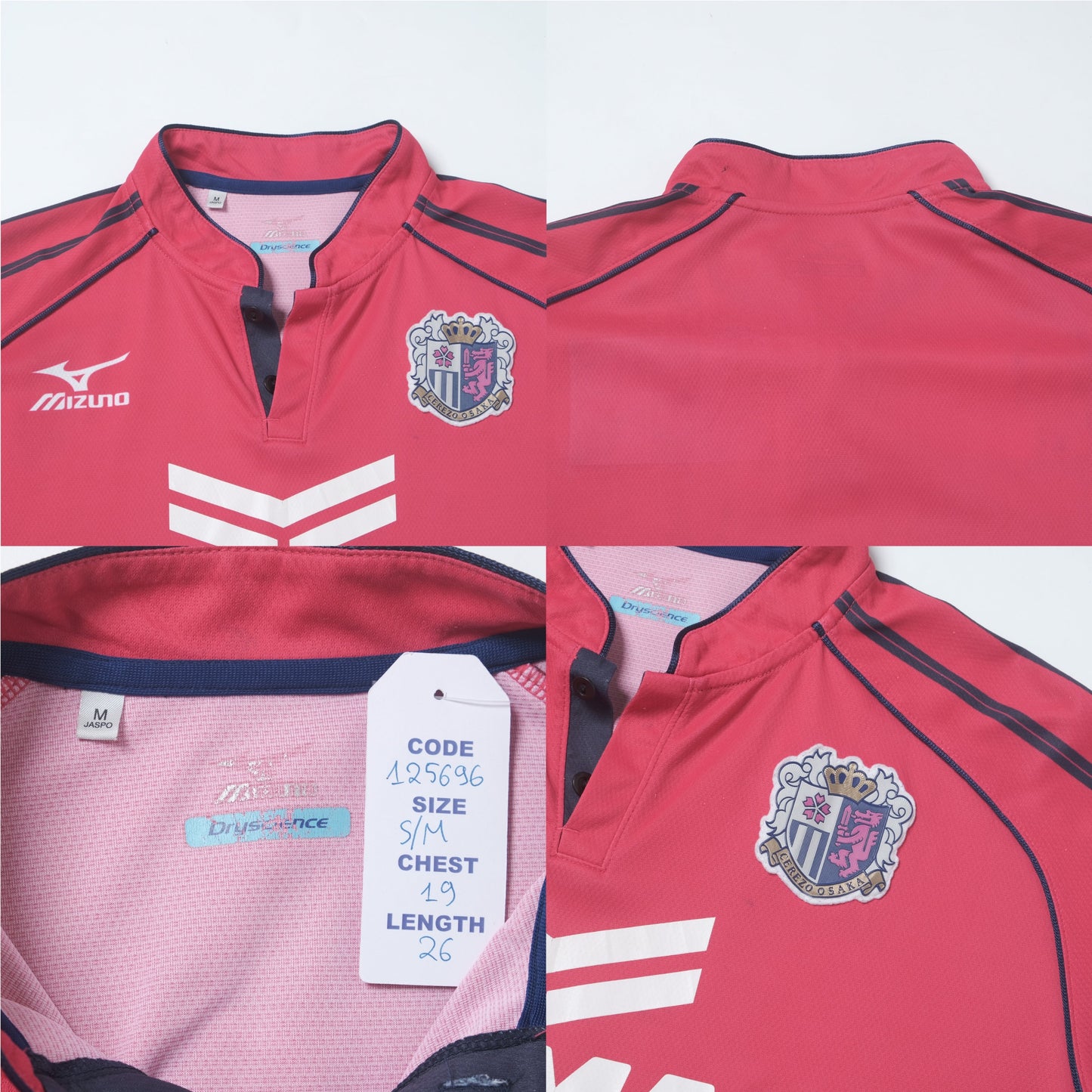 2014/15 Cezero Osaka Home Shirt Mizuno J-League (S/M)