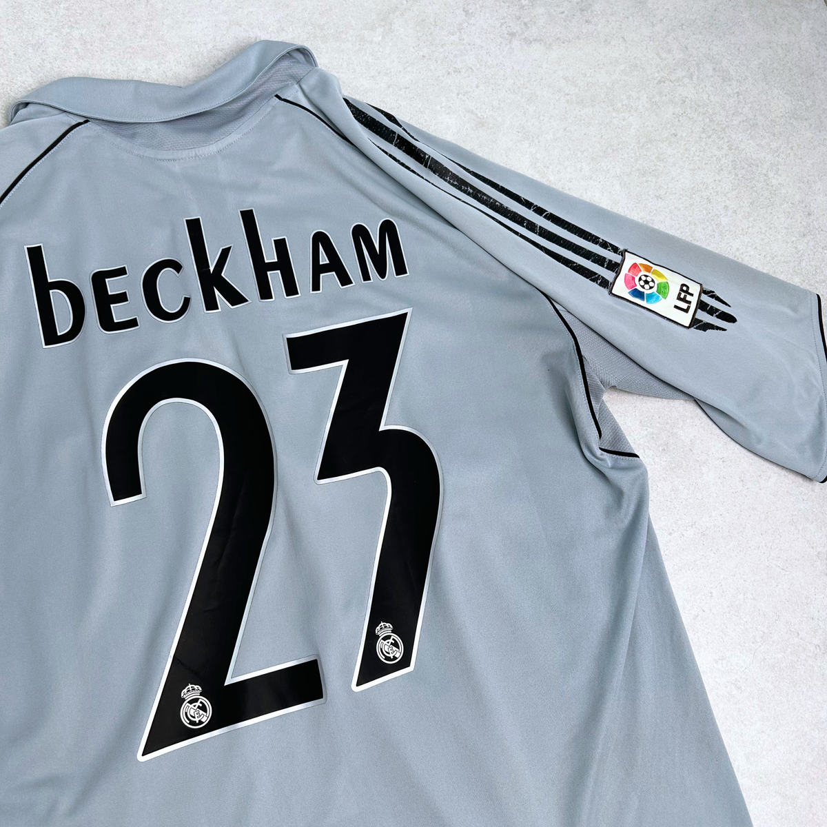 2005/06 Real Madrid Third Shirt Adidas Beckham (L)