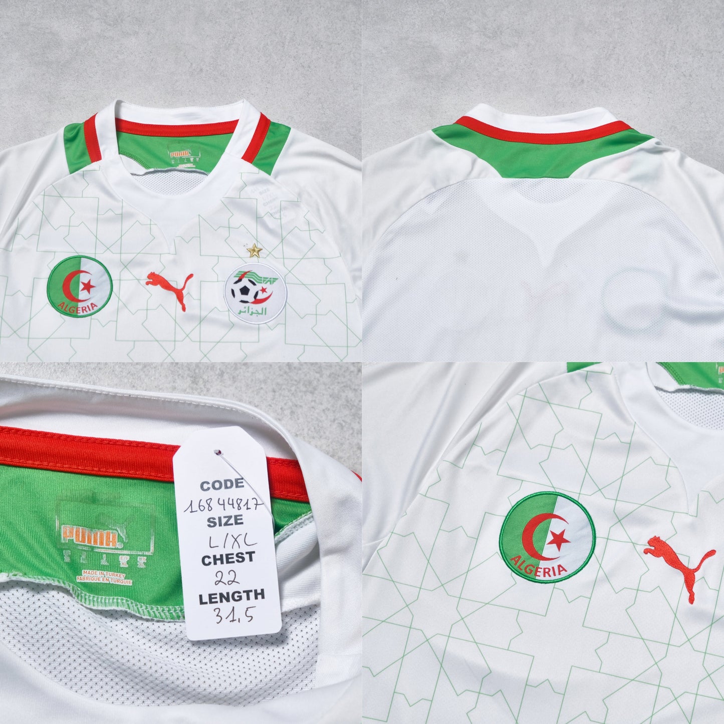 2012/13 Algeria Home Shirt Puma (L/XL)