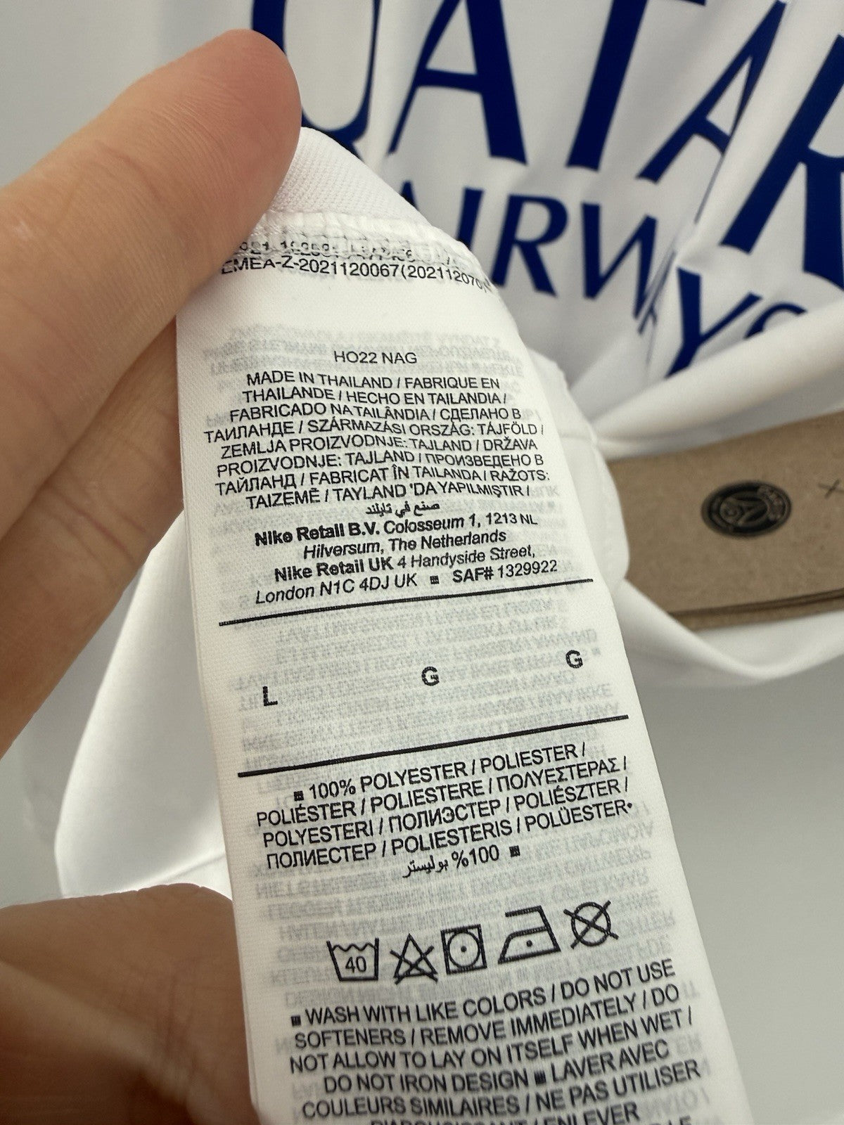 Paris St Germain Messi #30 2022/23 Large Away Excellent Condition DN2716-101