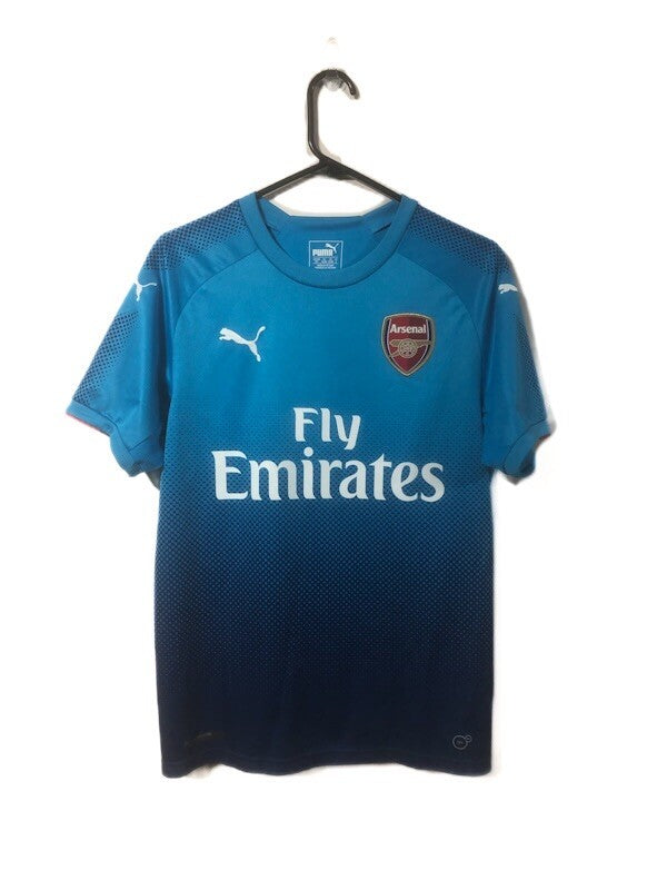 Arsenal Ozil #11 2017/18 Small Away Shirt Puma Excellent Condition 751512