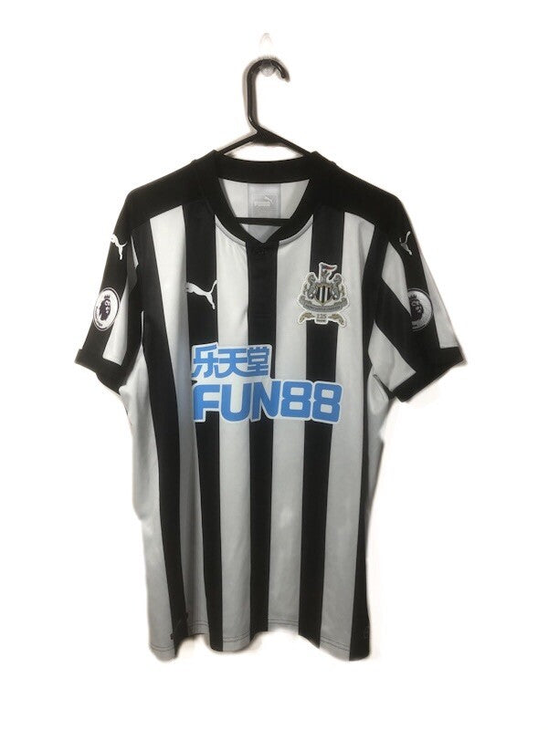 Newcastle United Gayle #9 2017/18 Large Home Shirt Excellent Condition 751271