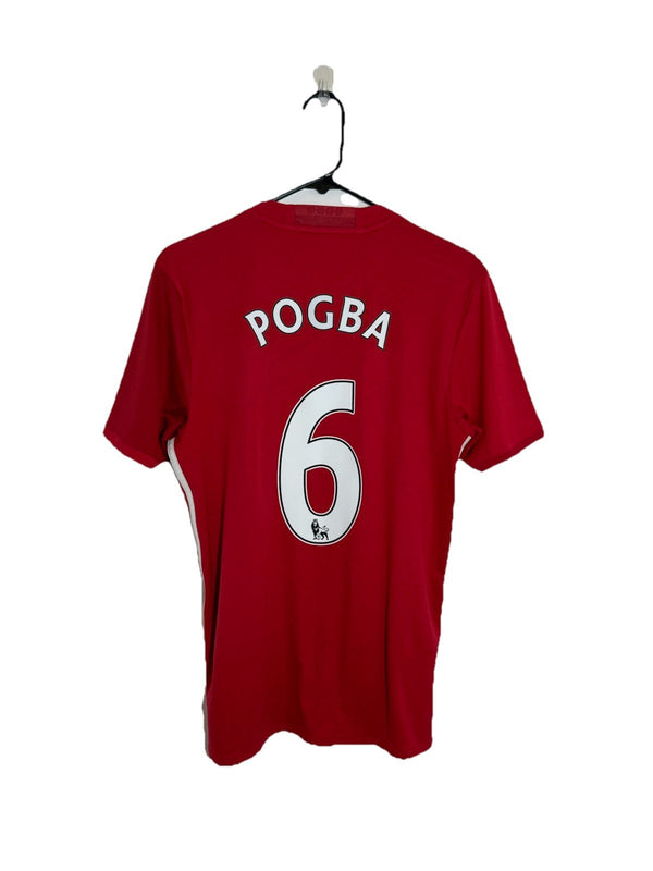 Manchester United Pogba #6 2016/17 Small Home Shirt Excellent Condition AI6720