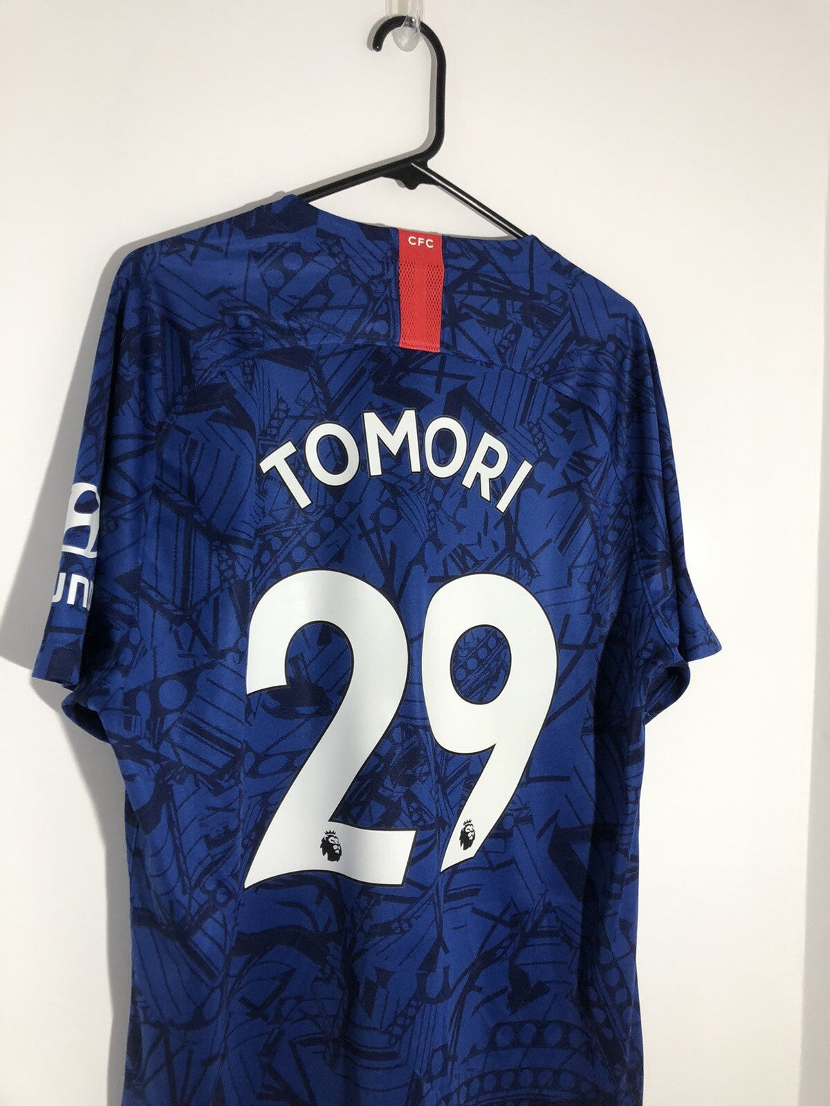 Chelsea Tomori #29 XL 2019/20 Home Shirt Excellent Condition AJ5529-495