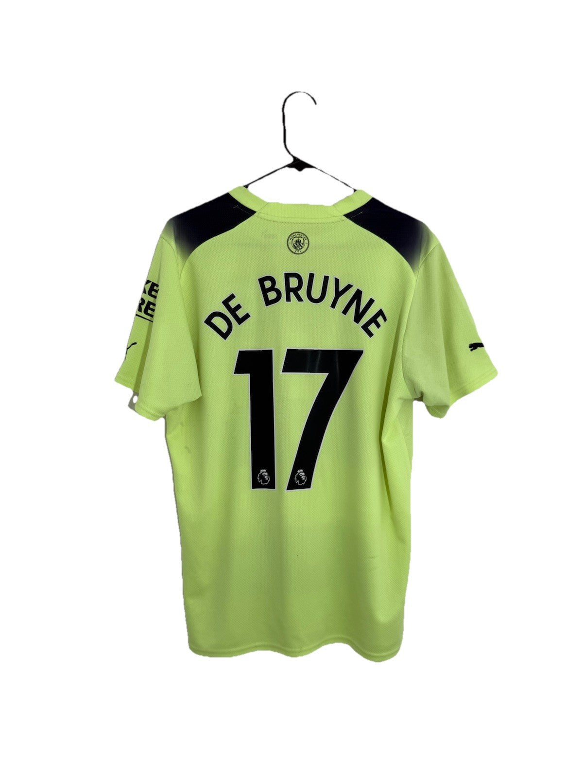Manchester City De Bruyne #17 2022/23 Large 3rd Very Good Condition 765734-03