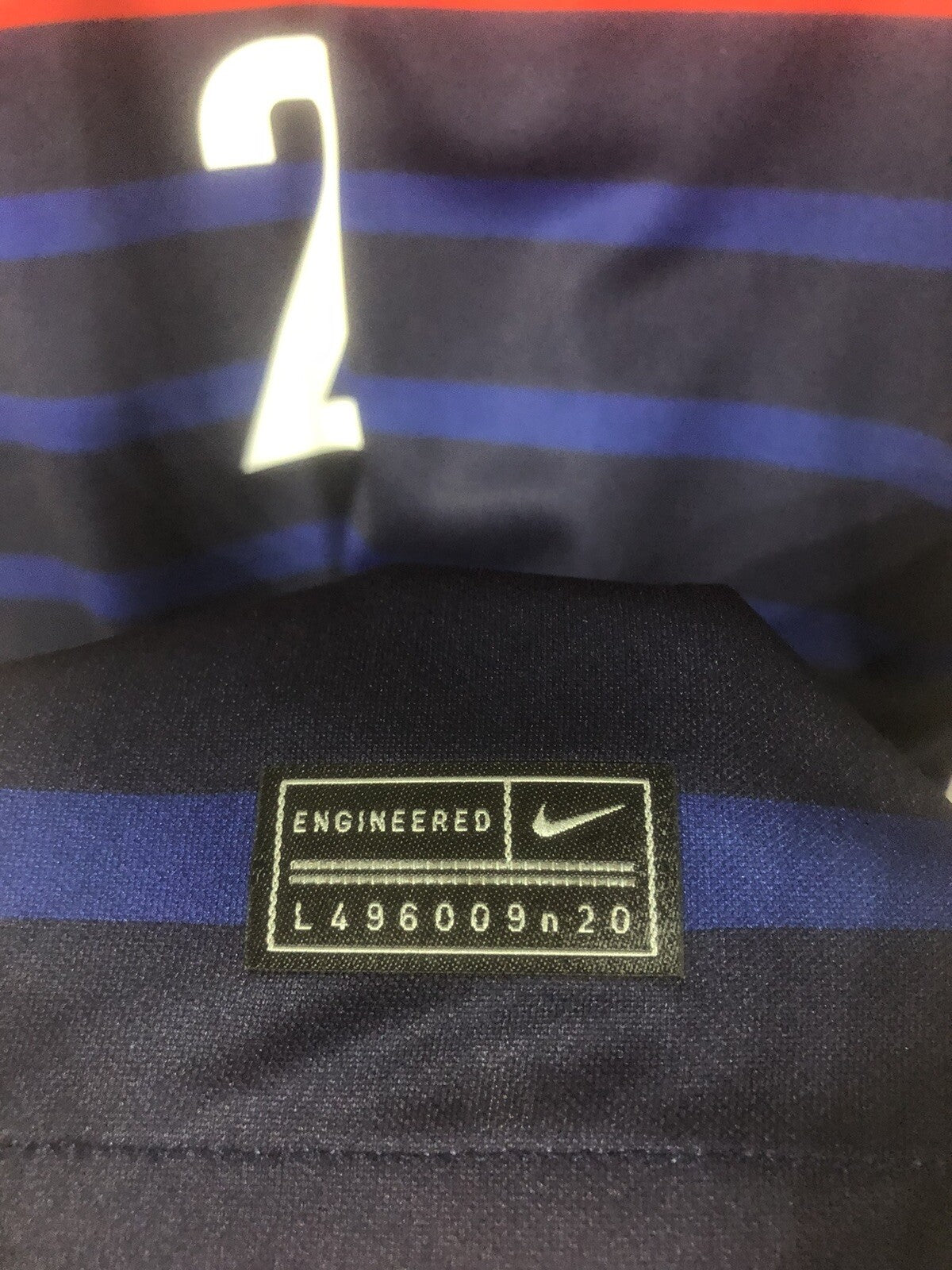 France Pavard #2 2020 Small Home Shirt Nike BNWT CD0700-498