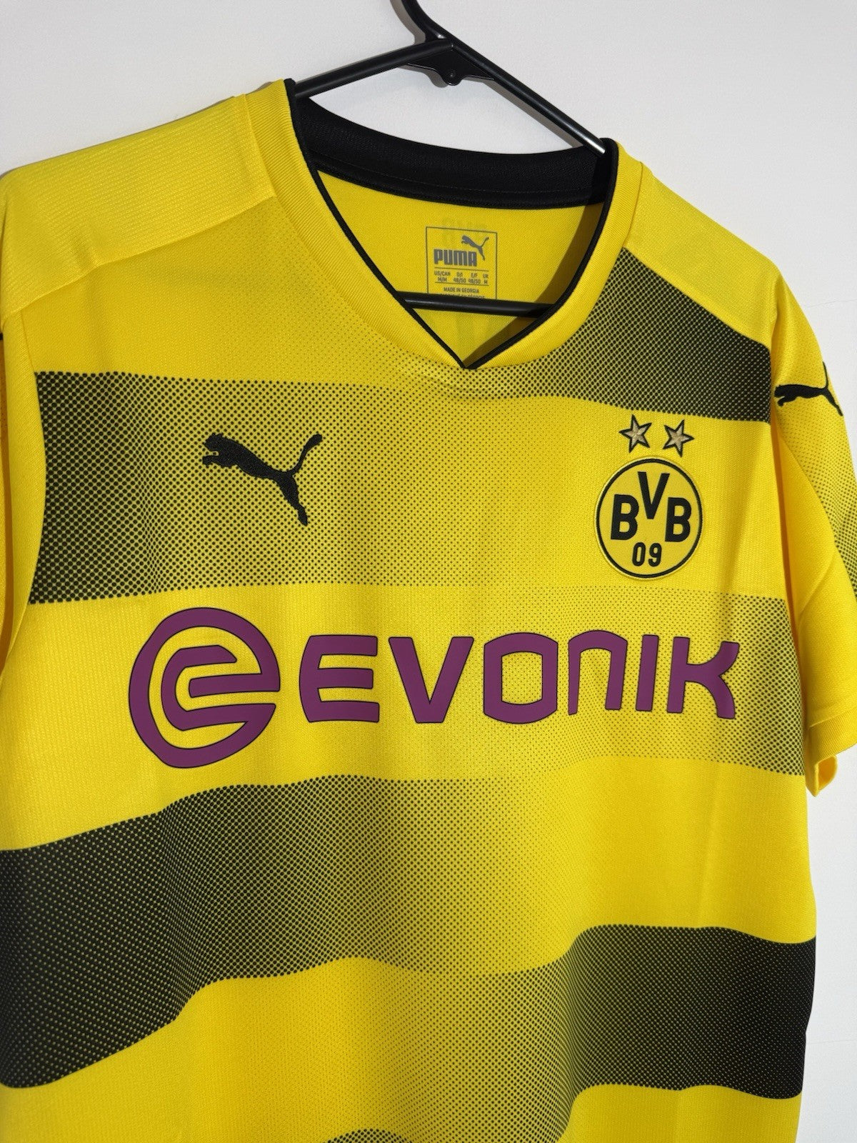 Borussia Dortmund Sancho #7 2017/18 Medium Home Shirt BNWT 751760-01