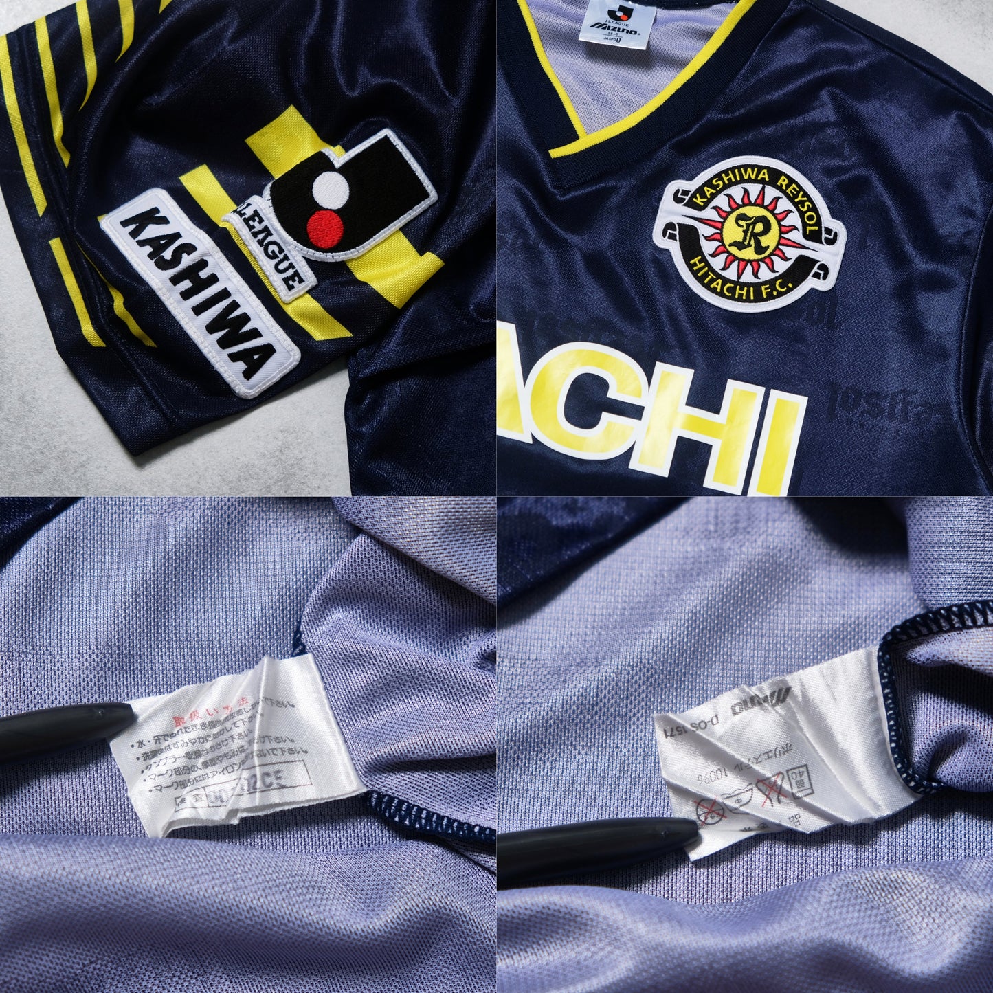 1994/96 Kashiwa Reysol Away Shirt Mizuno J-League (L/XL)