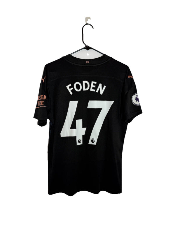 Manchester City Foden #47 2020/21 Medium Away Excellent Condition 757065-02