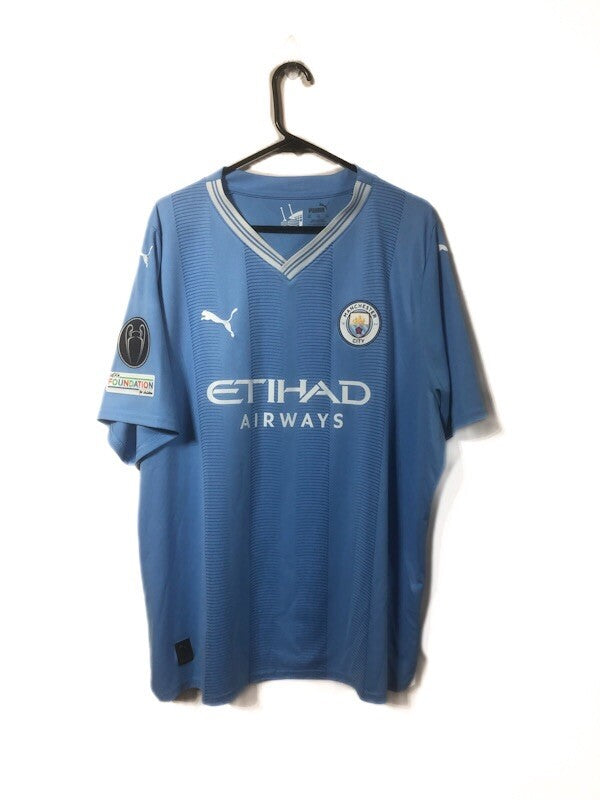 Manchester City Foden #47 2023/24 XXL Home Shirt Excellent Condition 770438-01
