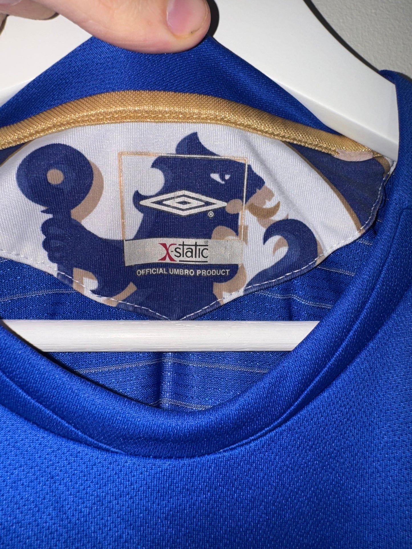 Chelsea 2005/06 Centenary Home Football Shirt *DROGBA* (7/10) M