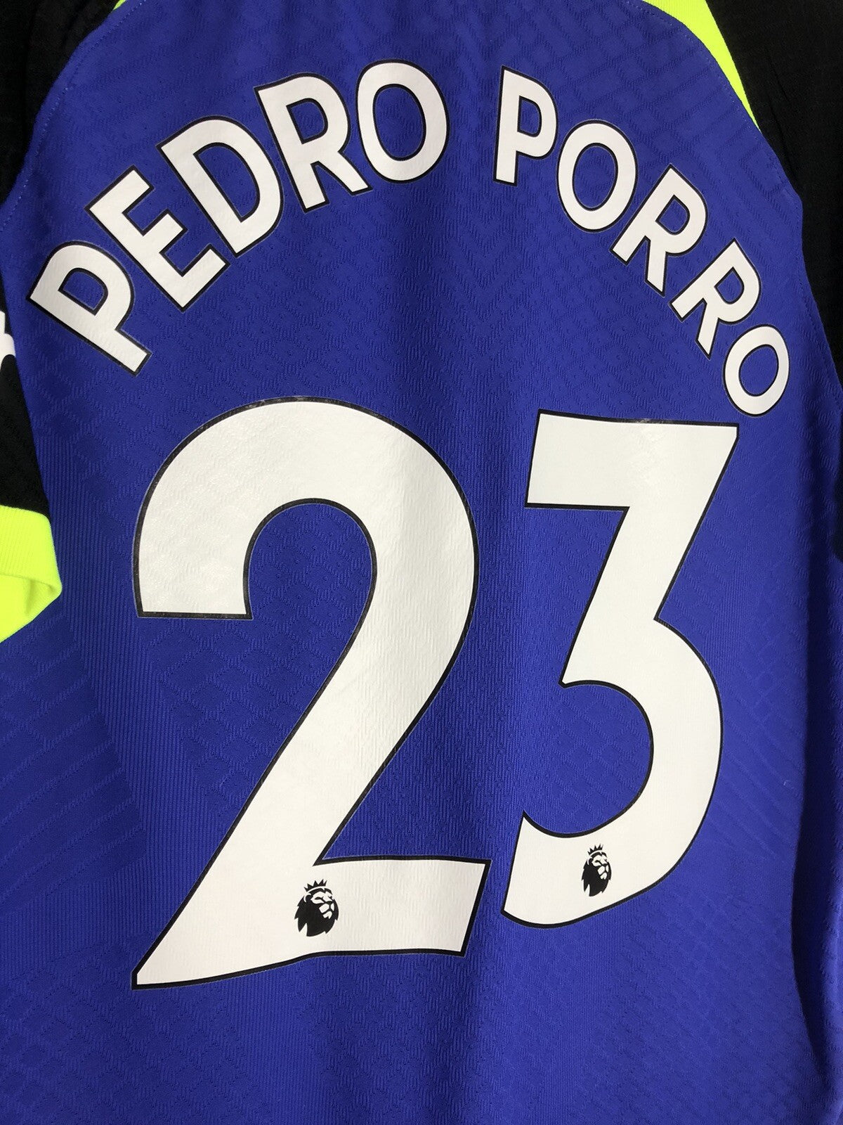 Tottenham Pedro Porro #23 Vapor 2022/23 Medium Away Excellent Cond DJ7653-431