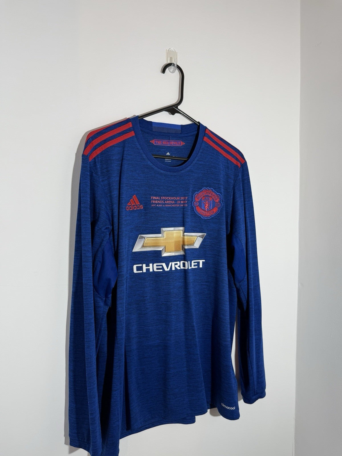 Man United 2016/17 Large Away Europa League Shirt Excellent Condition AI6703