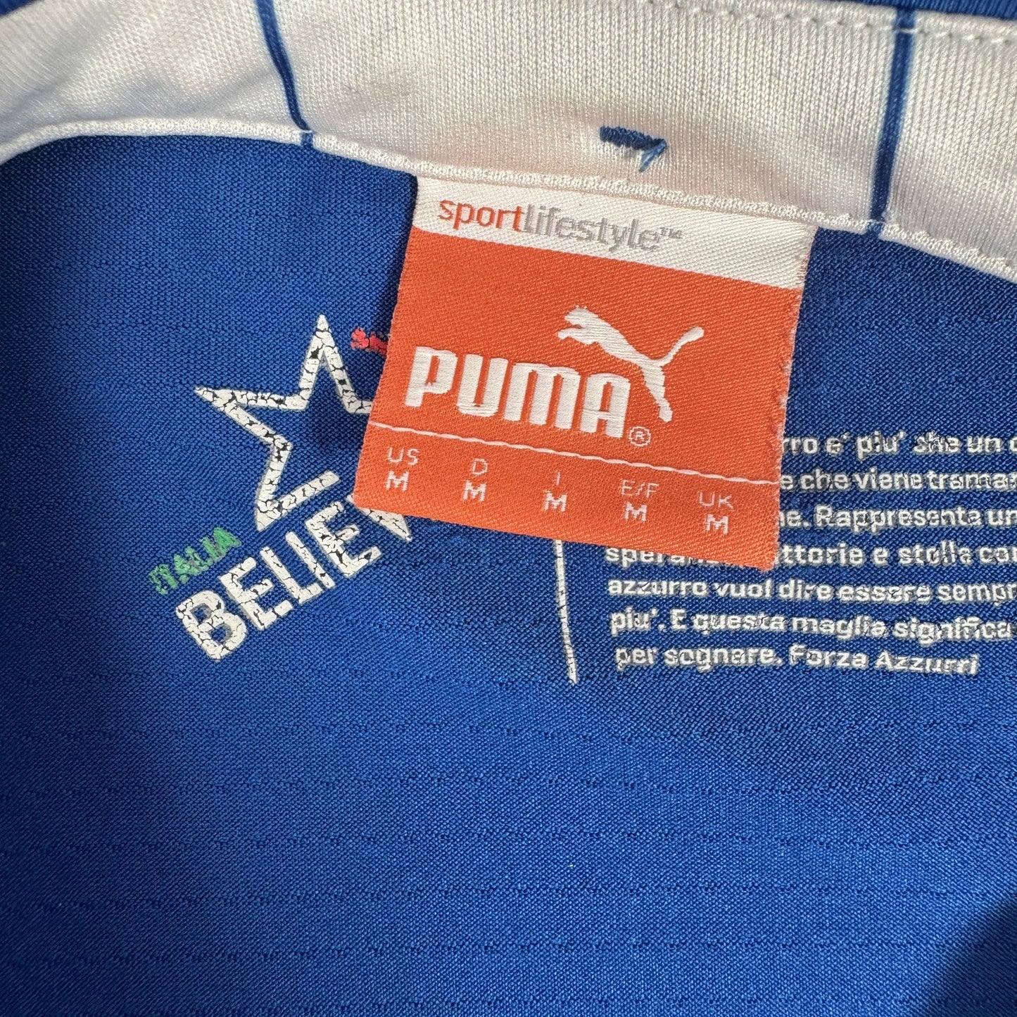 Italy 2014/2015/2016 Home Football Shirt  Medium