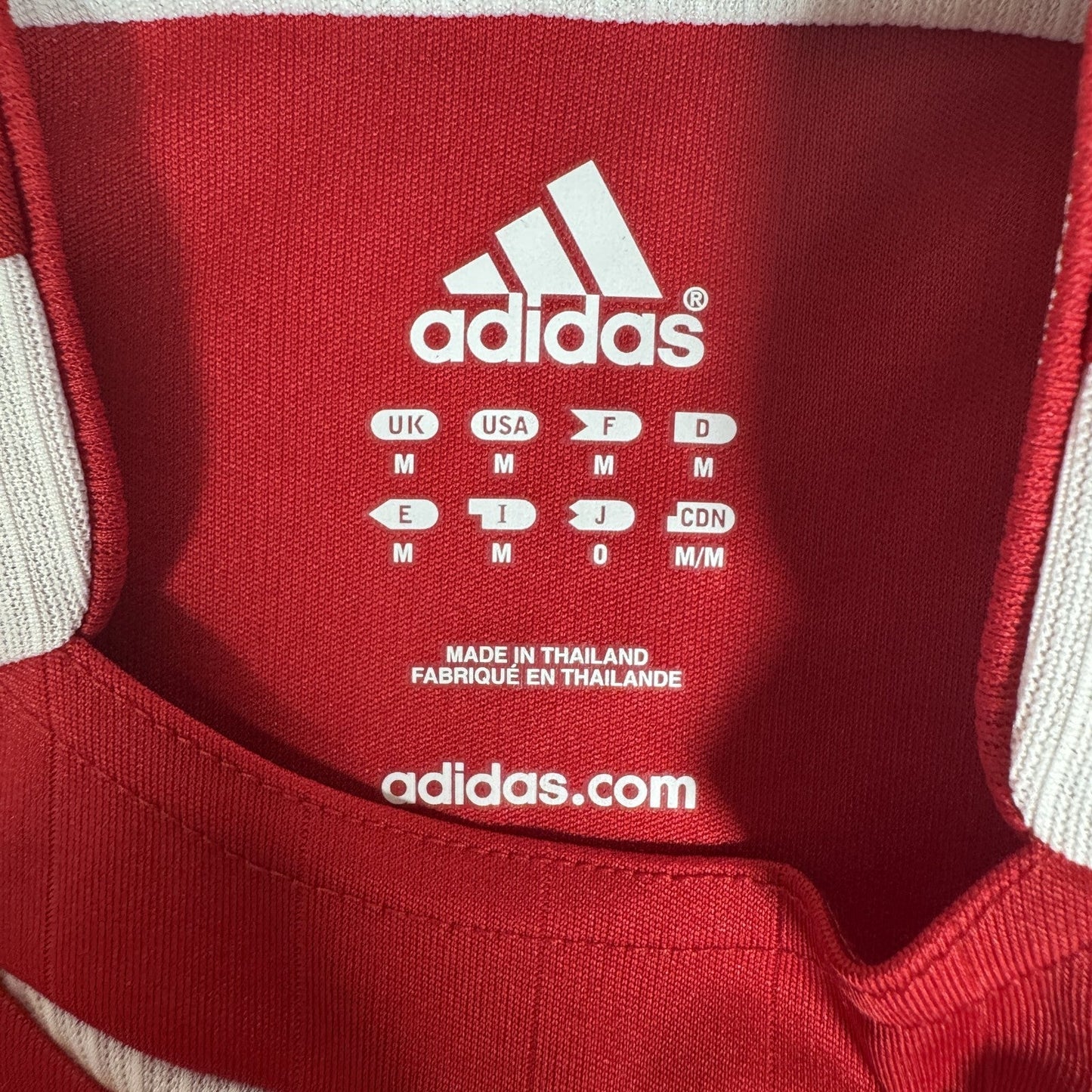Denmark 2006/2007/2008 Home Football Shirt  Medium