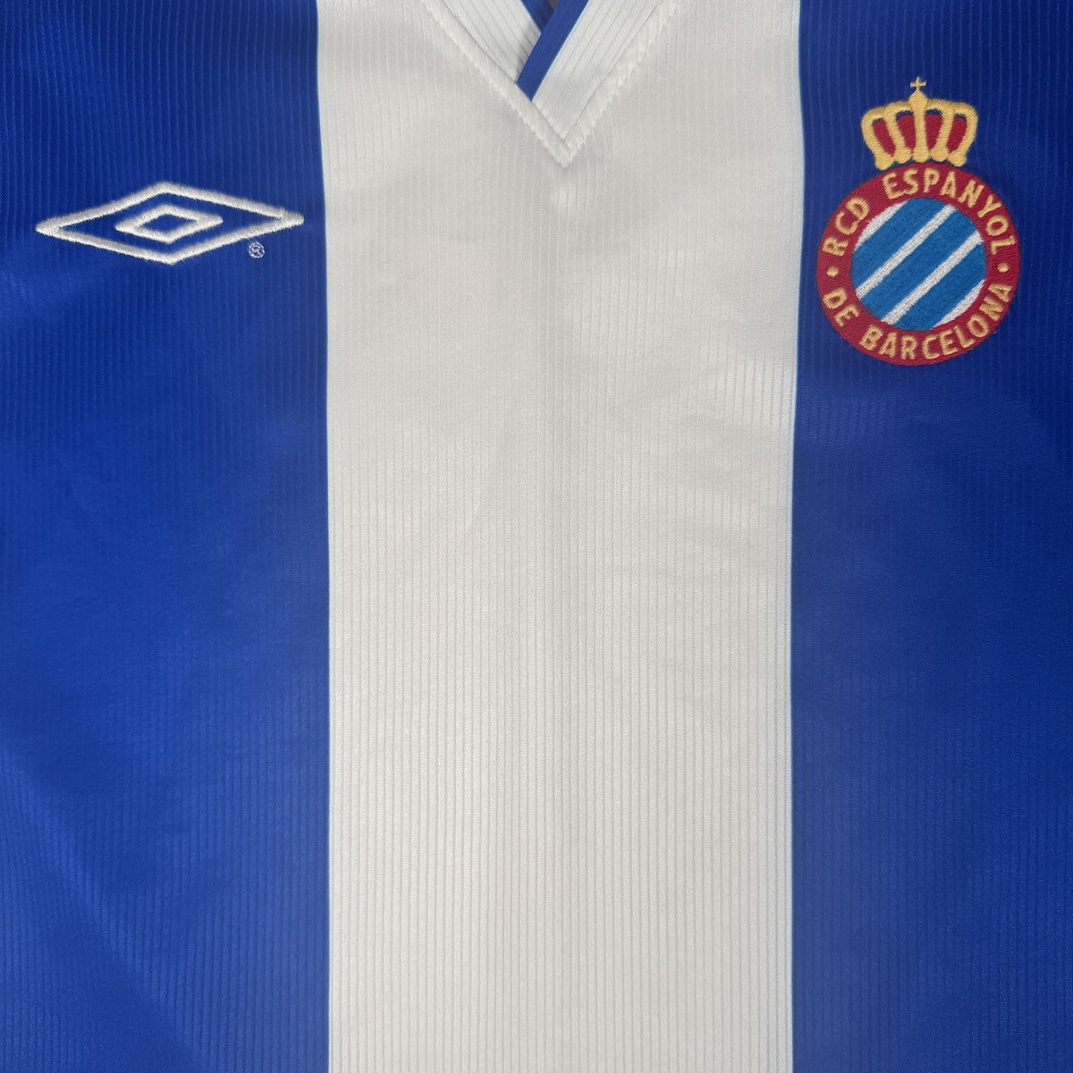 RCD Espanyol 2002/2003/2004 Home Football Shirt  XL