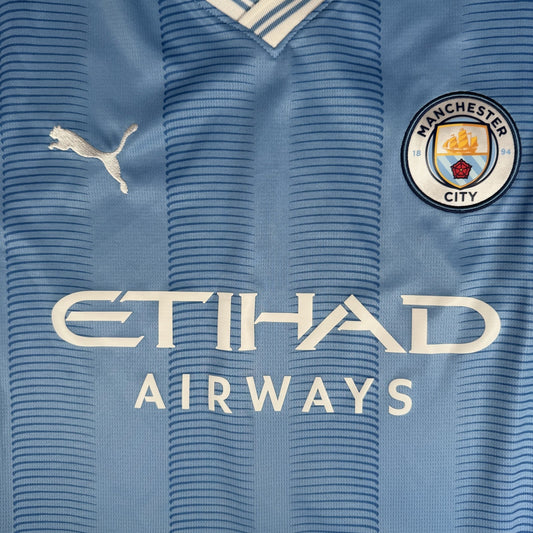 Manchester City 2023/2024 Home Football Shirt  Medium
