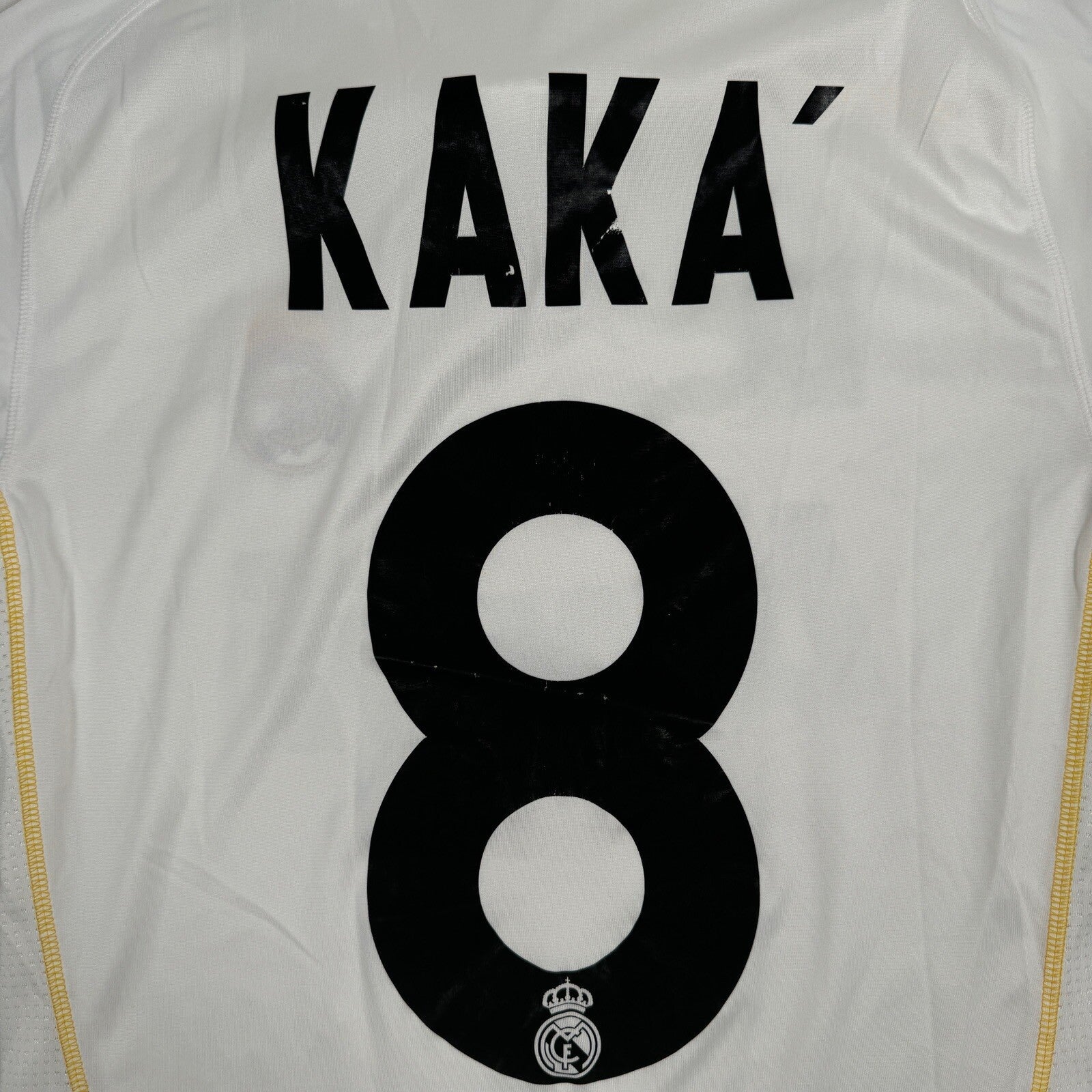 KAKA 8 Real Madrid 2009/2010 Home Football Shirt Medium – Showboat