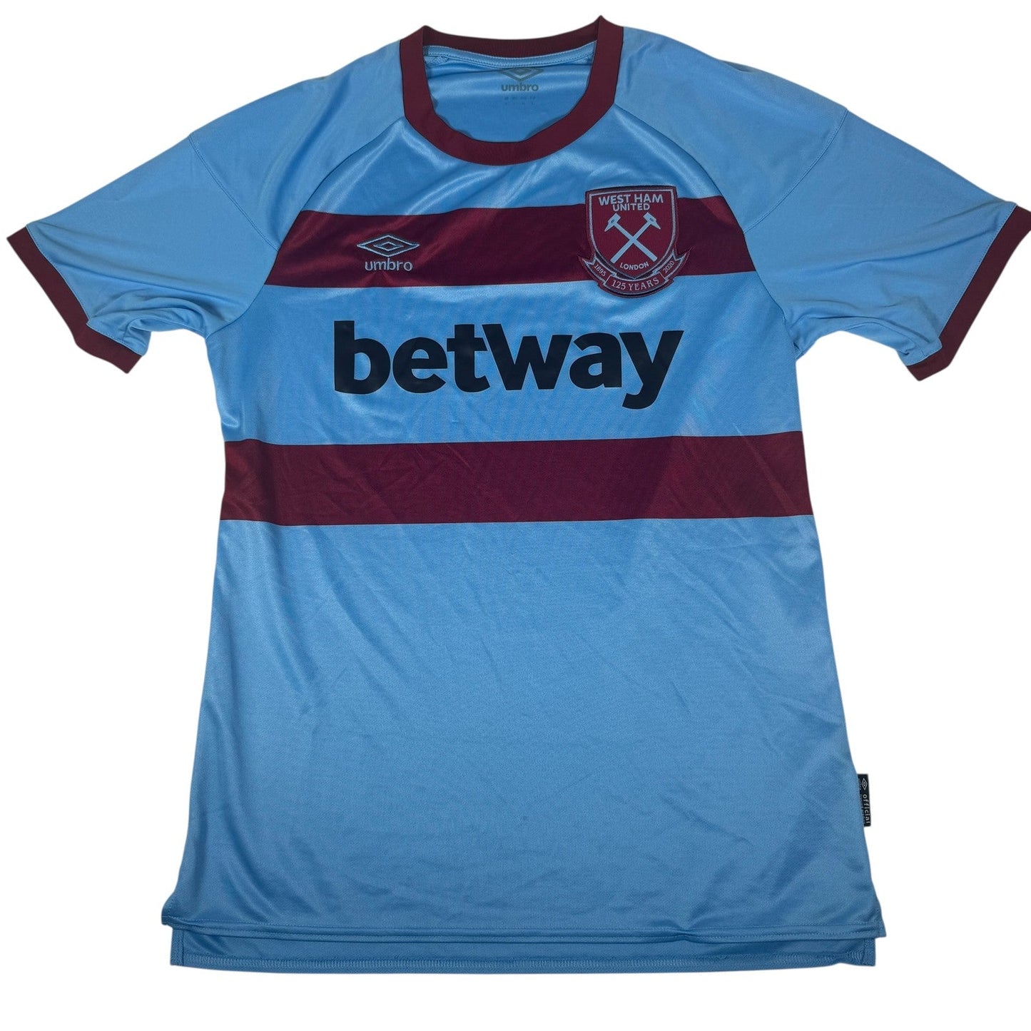 West Ham United 2020/2021 Away Football Shirt  Large