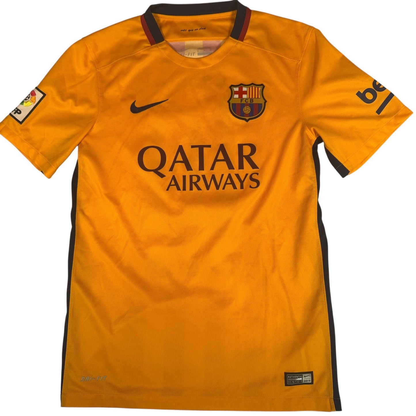 MESSI 10 Barcelona 2015/2016 Away Football Shirt  Small