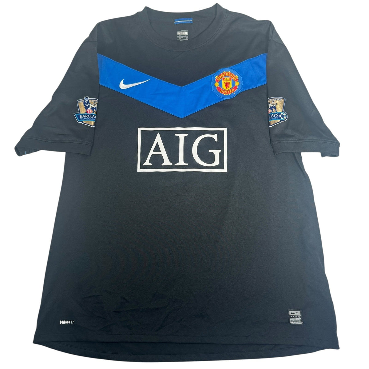 ROONEY 10 Manchester United 2009/2010/2011 Away Football Shirt XXL 2XL