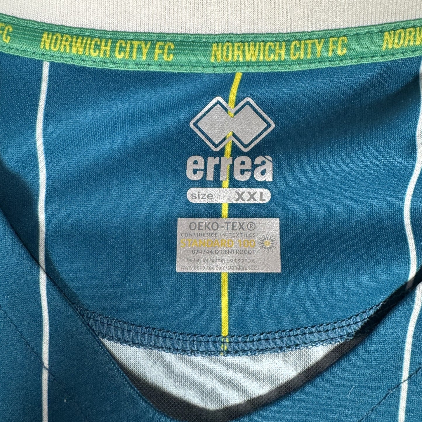 Norwich City 2020/2021 Away Football Shirt  XXL 2XL