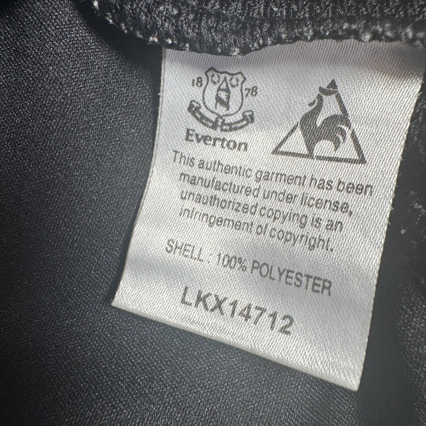 Everton 2009/2010 Away Football Shirt  Large