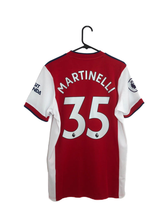 Arsenal Martinelli #35 2021/22 Medium Home Shirt Adidas BNWT GM0217