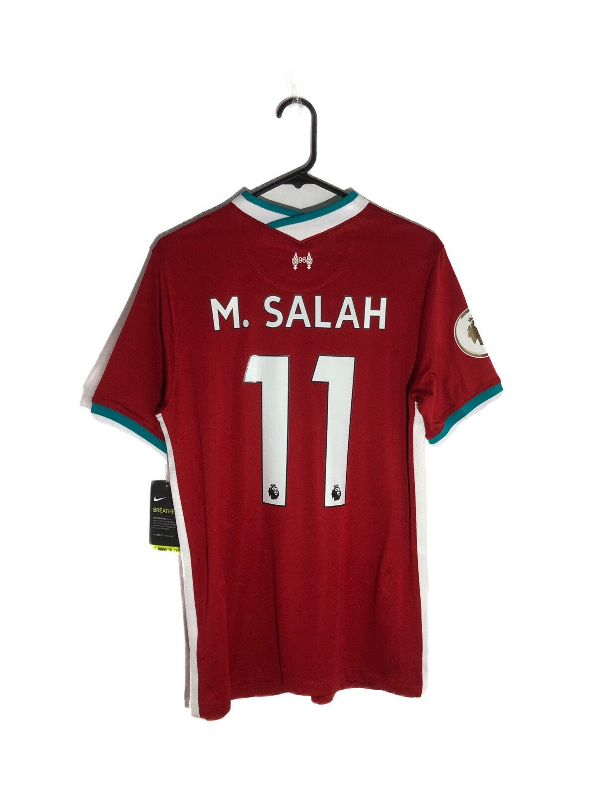 Liverpool M Salah #11 2020/21 Medium Home Shirt BNWT CZ2636-687