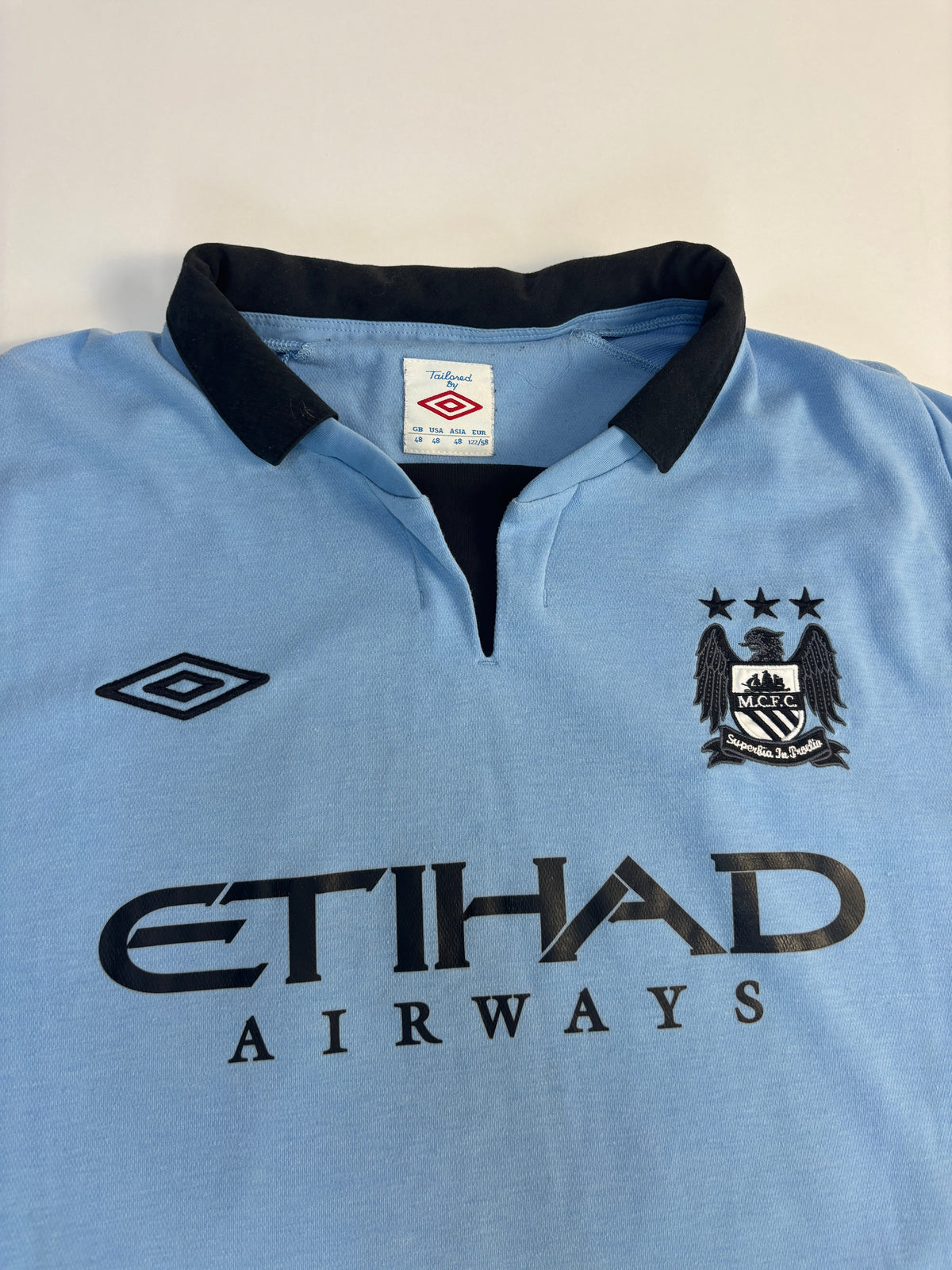 Manchester City Home Shirt 2012/13 (XL) Balotelli 45