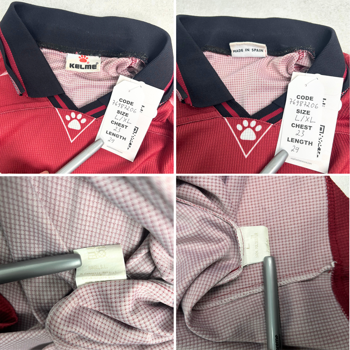 1996/97 Torino Home Shirt Kelme Lombardini (L/XL)