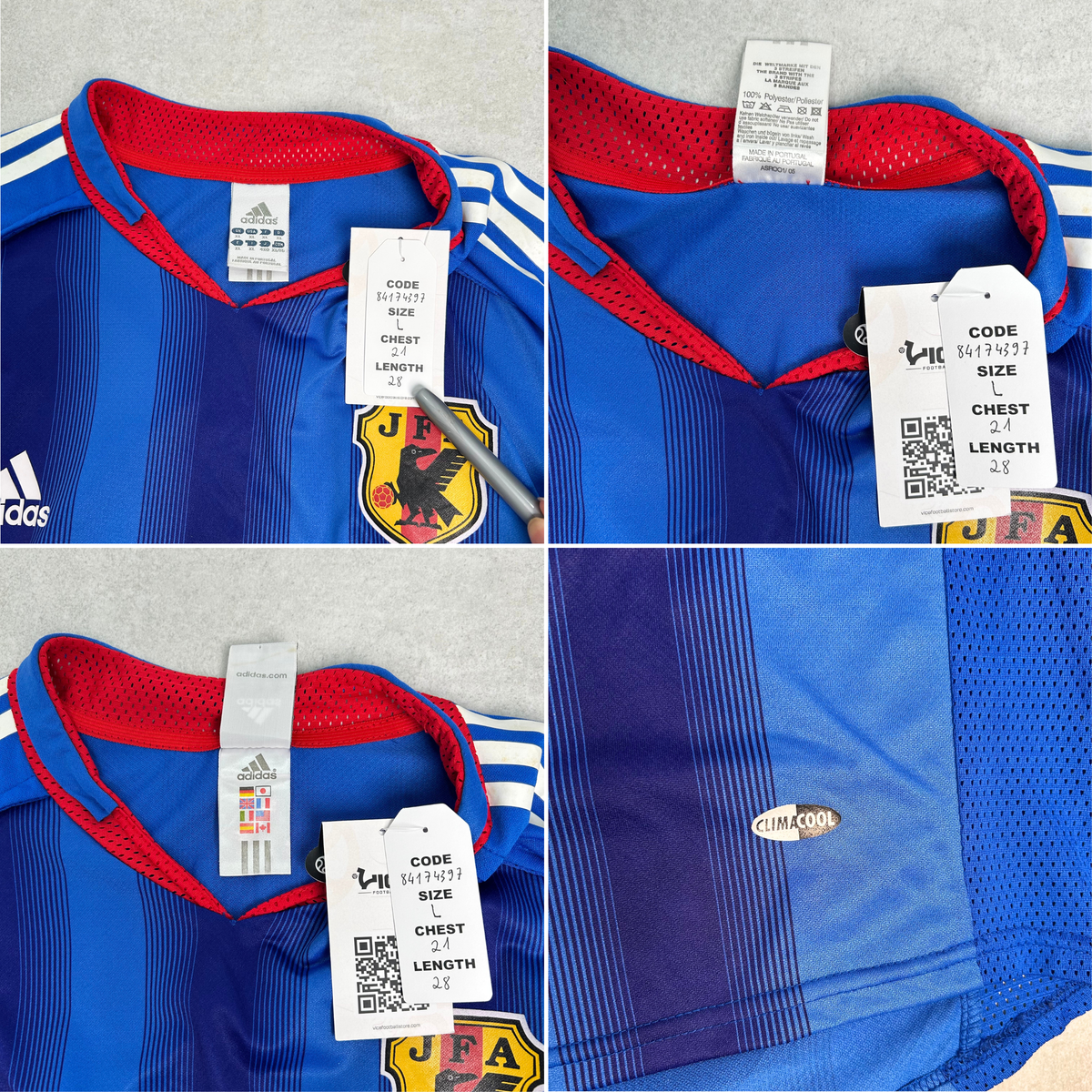 2004/06 Japan Home Shirt Adidas Suzuki (L)