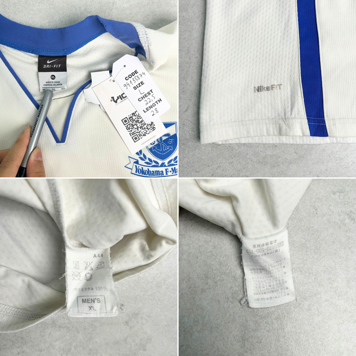 2010s Yokohama Marinos Training Shirt Nike (L)