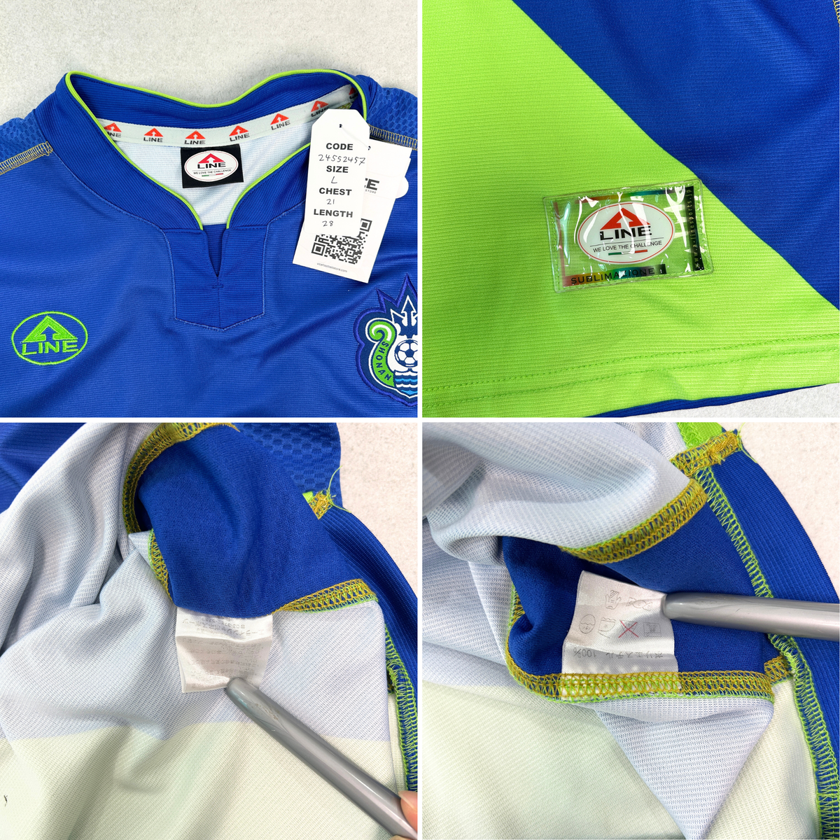 2011 Shonan Bellmare Home Shirt A-Line J-League (L)