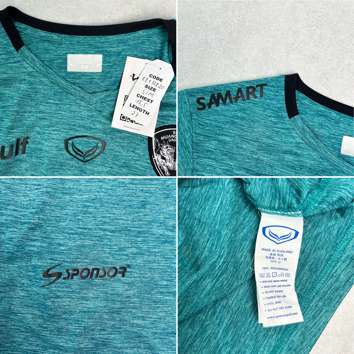 2019 Muangthong United (Thailand) Goalkeeper Shirt Grand Sport (S/M)