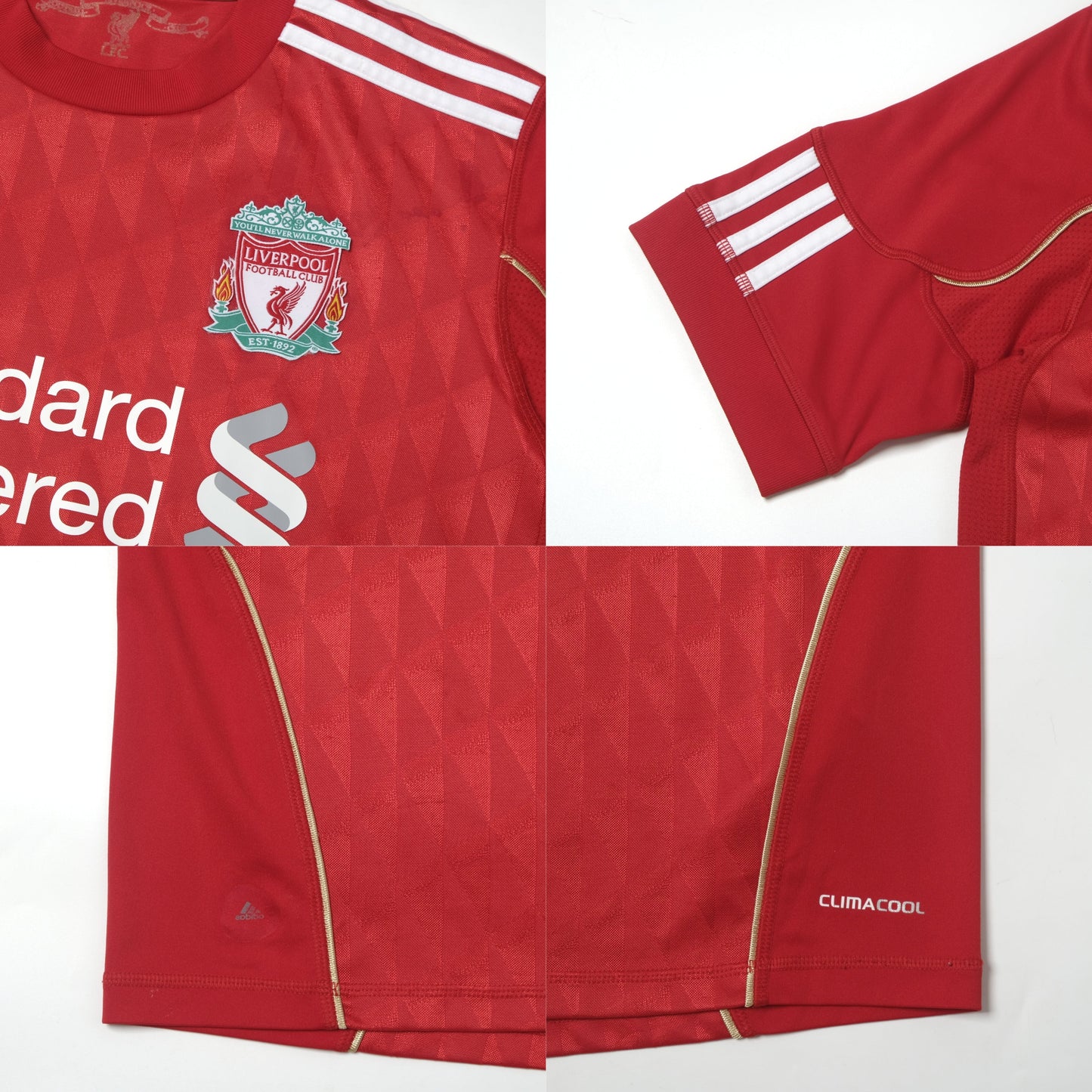 2010/11 Liverpool Home Shirt Adidas (S)