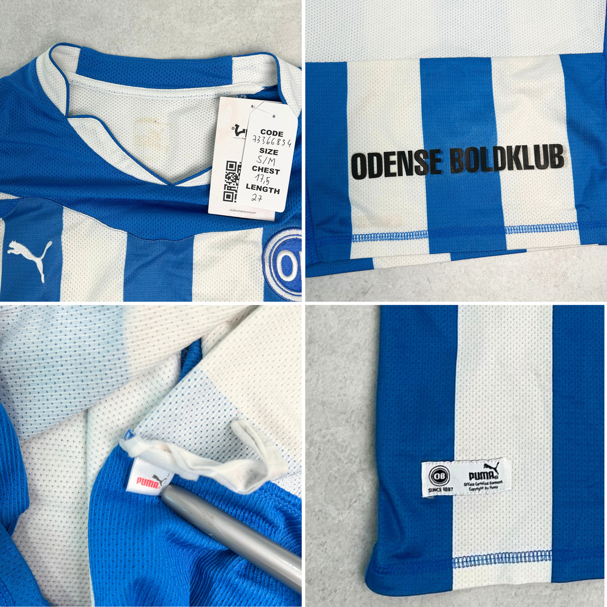 2011/12 Odense Boldklub Home Shirt Puma Andreasen (S/M)