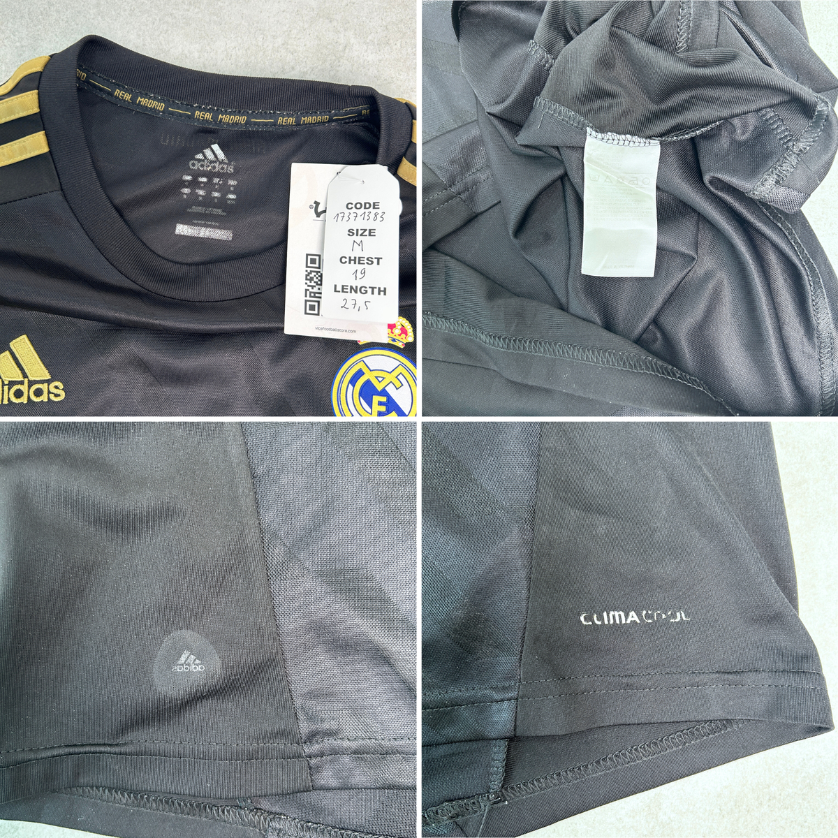 2011/12 Real Madrid Away Shirt Adidas Ronaldo (M)
