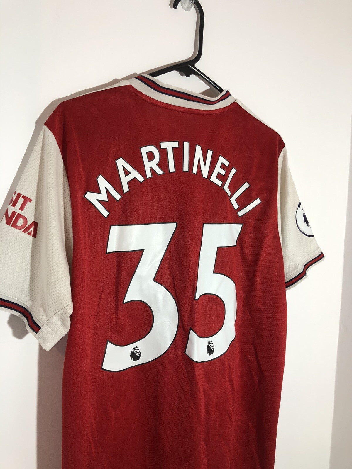 Arsenal Martinelli #35 2019/20 Large Home Shirt Excellent Condition EH5637