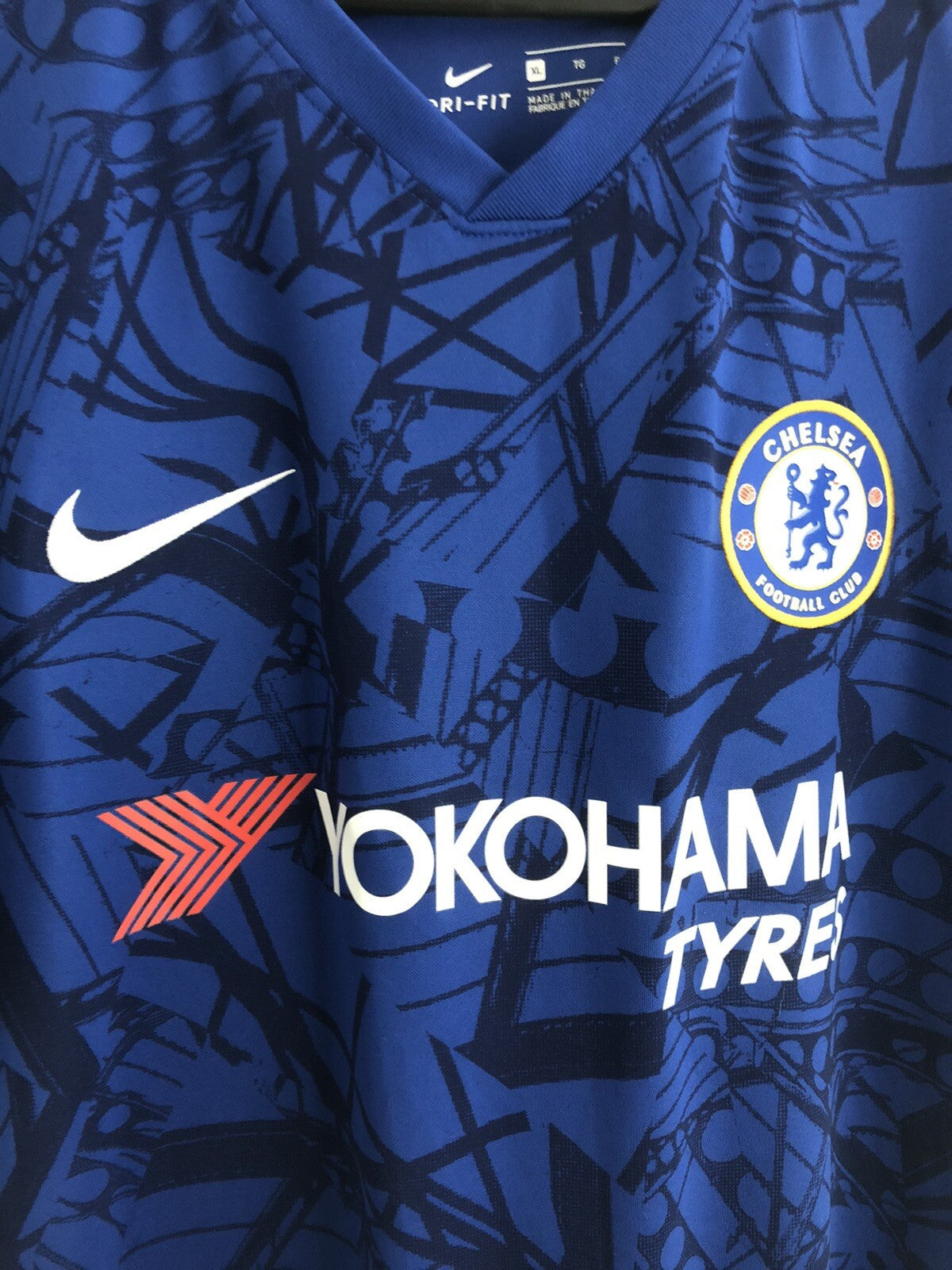 Chelsea Tomori #29 XL 2019/20 Home Shirt Excellent Condition AJ5529-495