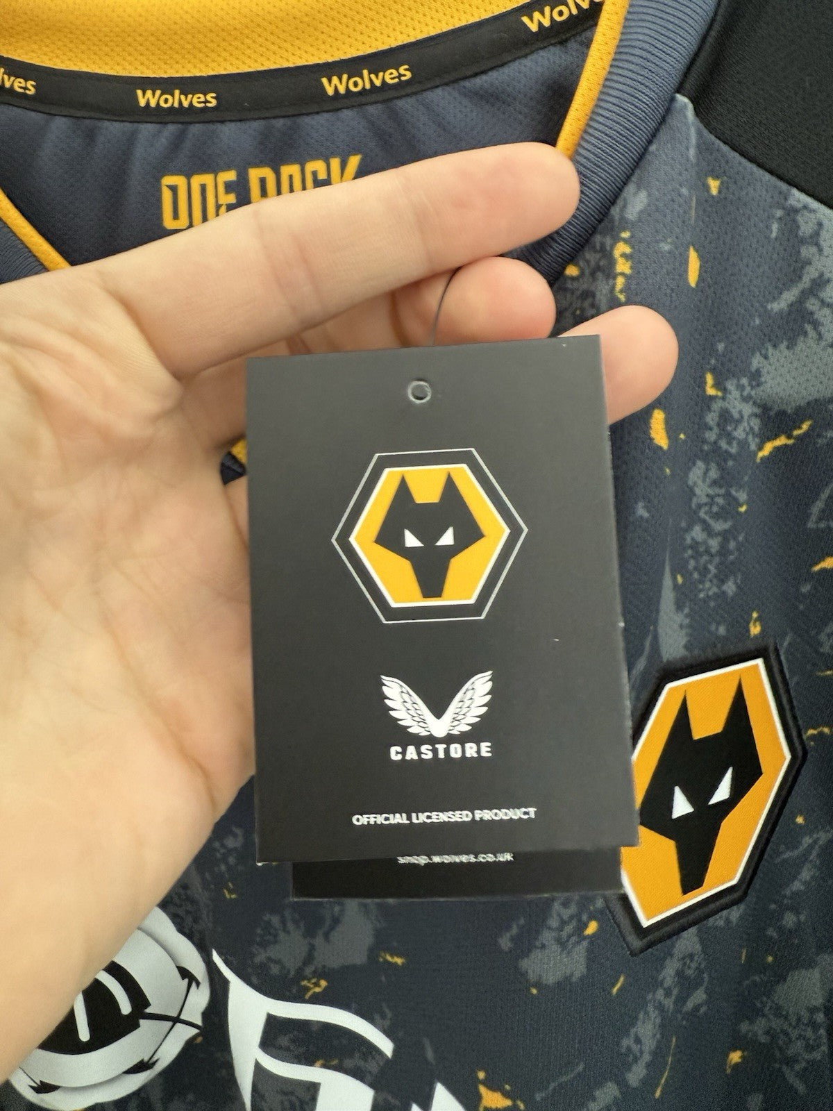 Wolverhampton Wanderers Neves #8 2021/22 Large Away Shirt Castore BNWT