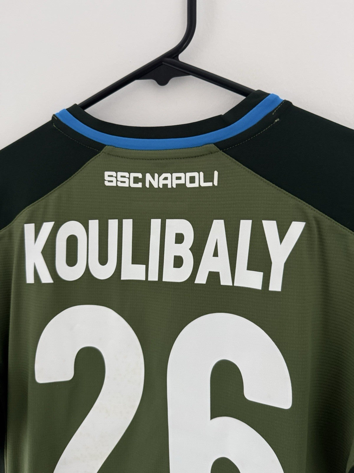 Napoli Koulibaly #26 2019/20 Kappa Medium Away Shirt BNWT 304NWA0