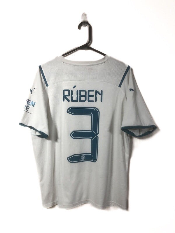 Manchester City Ruben #3 2021/22 XL Away Shirt Very Good Condition 759211-02
