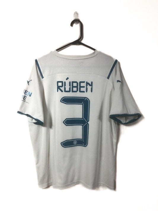 Manchester City Ruben #3 2021/22 XL Away Shirt Very Good Condition 759211-02