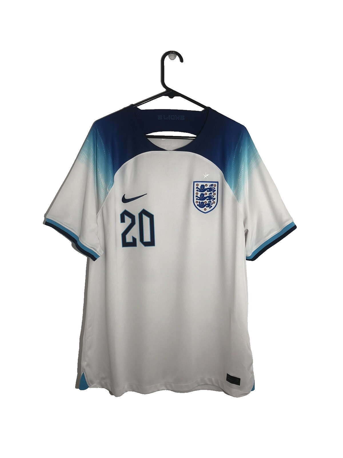 England Foden #20 2022 XL Home Shirt Excellent Condition DN0687-100